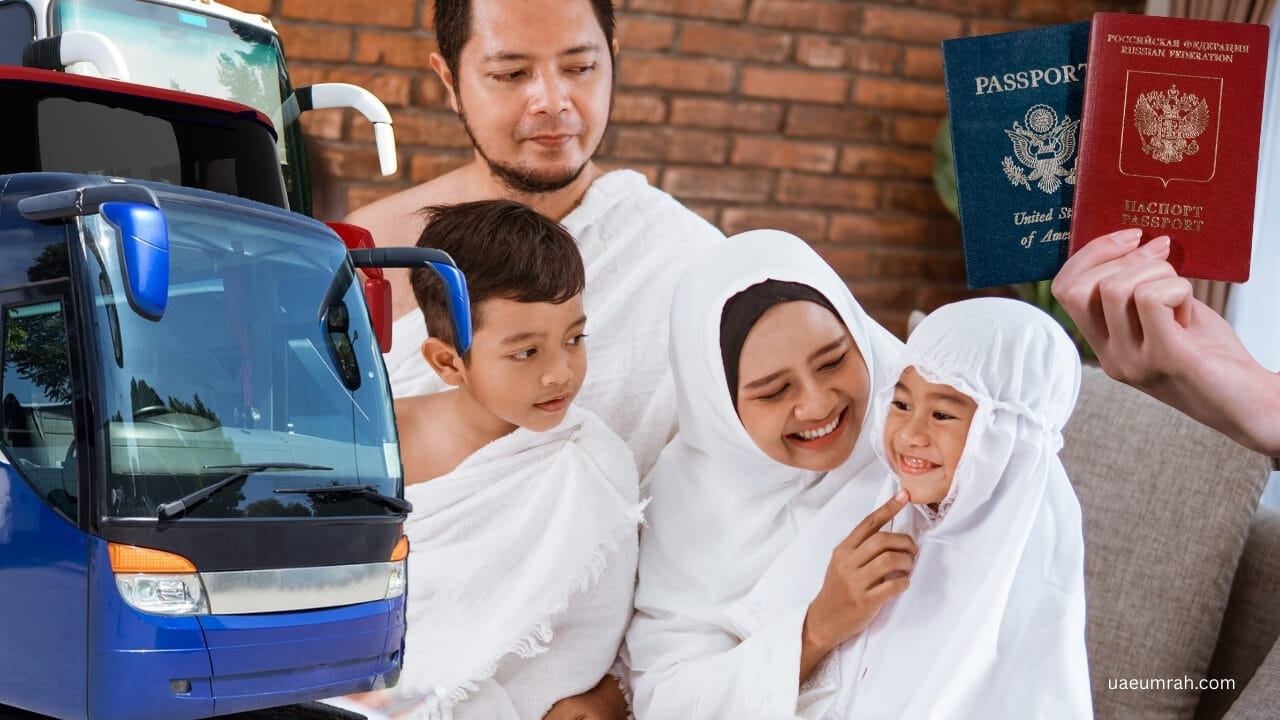 Cheap Umrah packages from UAE By Bus, Family & visa Packages, etc.