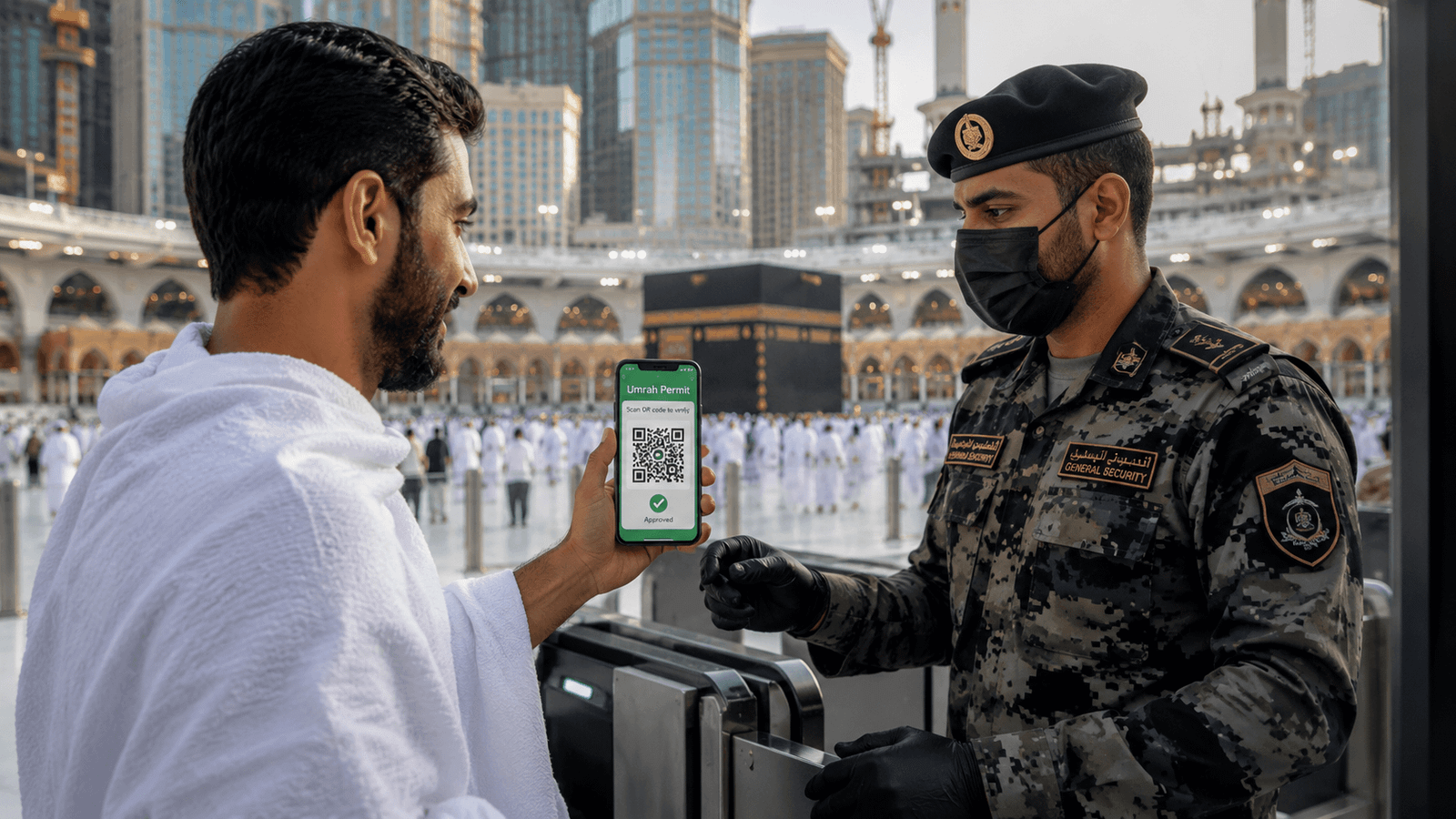 UAE resident registering on Nusuk app with Emirates ID and passport