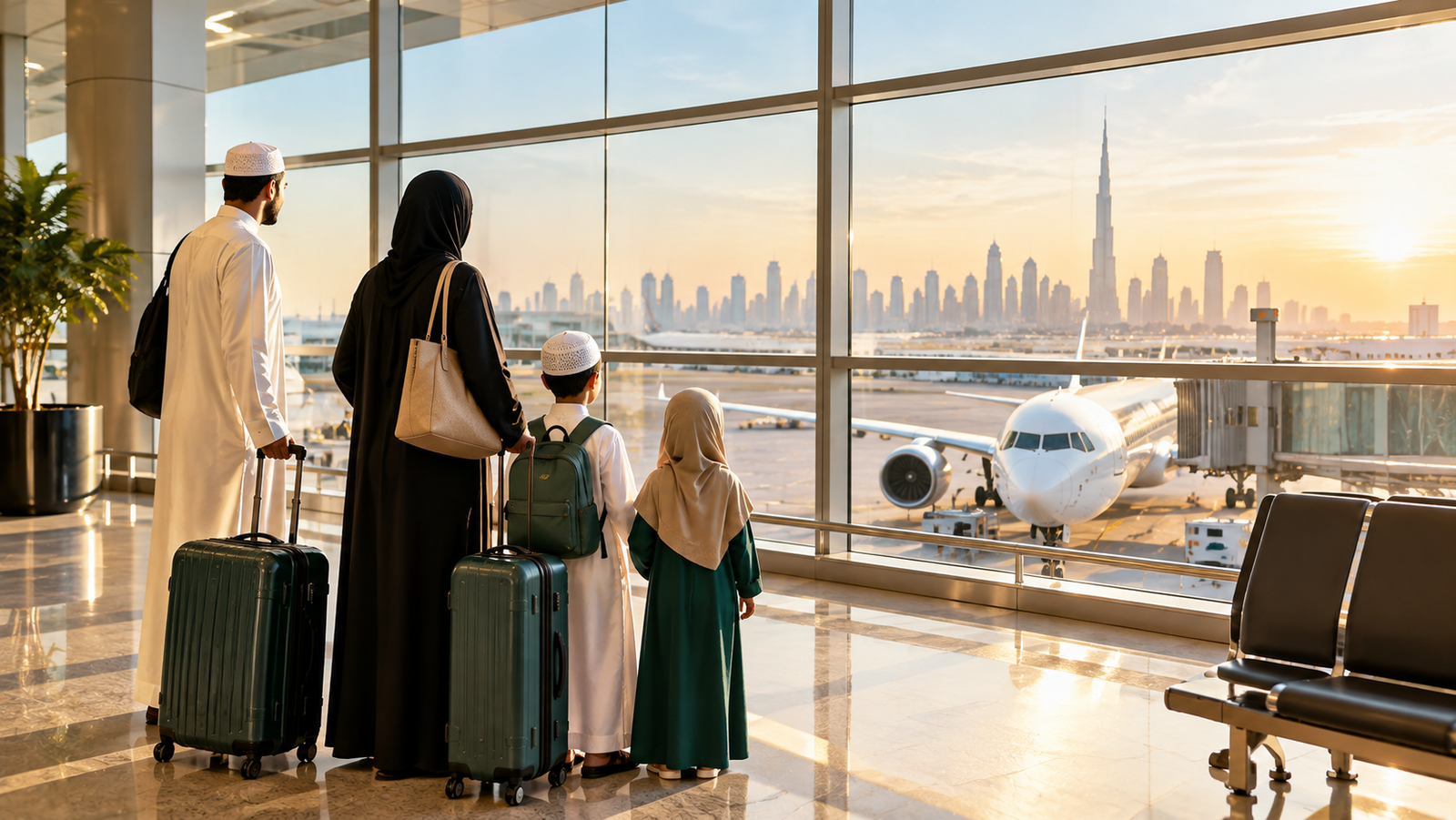 Family planning Umrah travel from Dubai with an Umrah agency